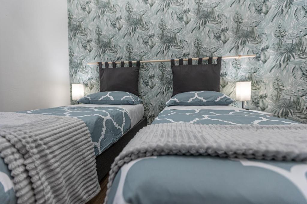 Letto o letti in una camera di Al castello-independent house