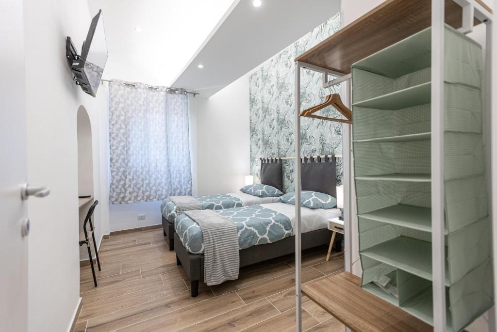 Letto o letti in una camera di Al castello-independent house