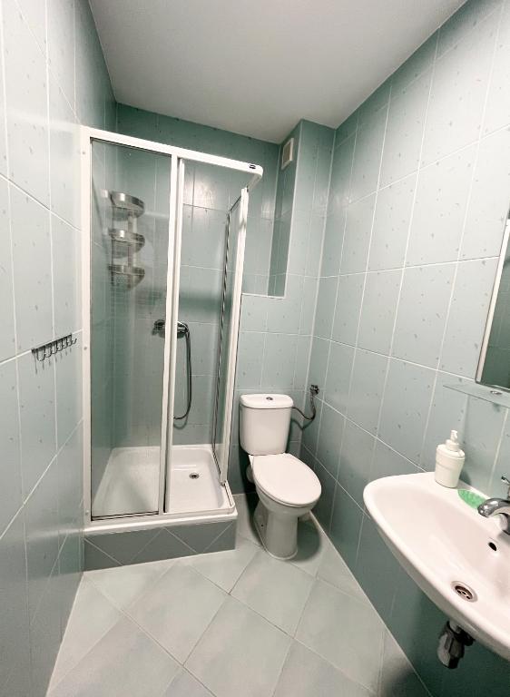 Kúpeľňa v ubytovaní Pokoje gościnne Laba