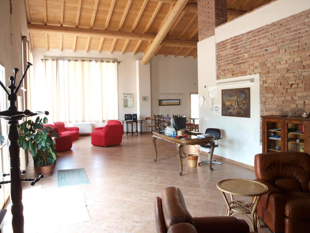 Posezení v ubytování La Cascina del Sole