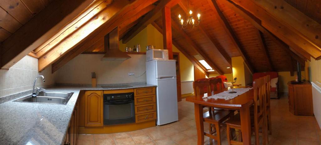Kuchyň nebo kuchyňský kout v ubytování Casa Valentí