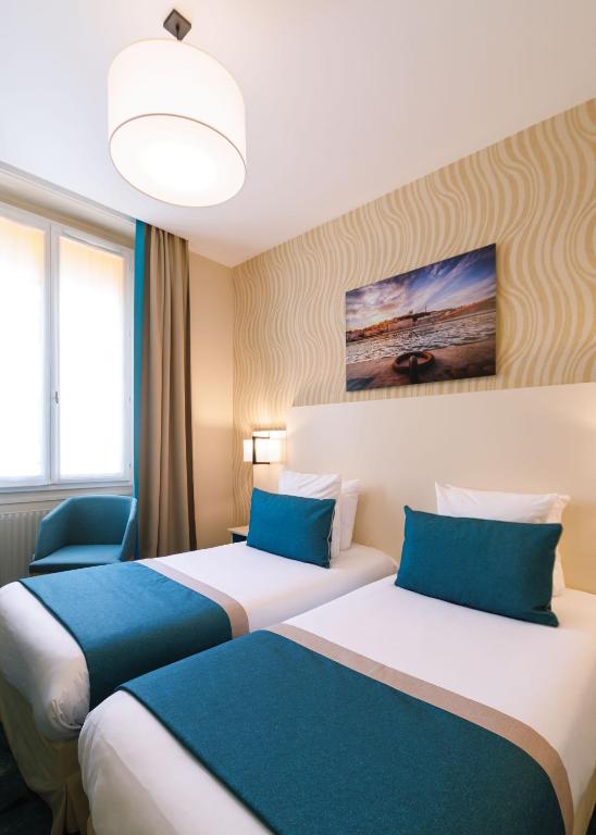 Hotel Des Remparts Perrache - Resim 42