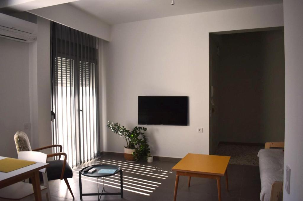 TV a/nebo společenská místnost v ubytování Ba & Bu Apartment 1