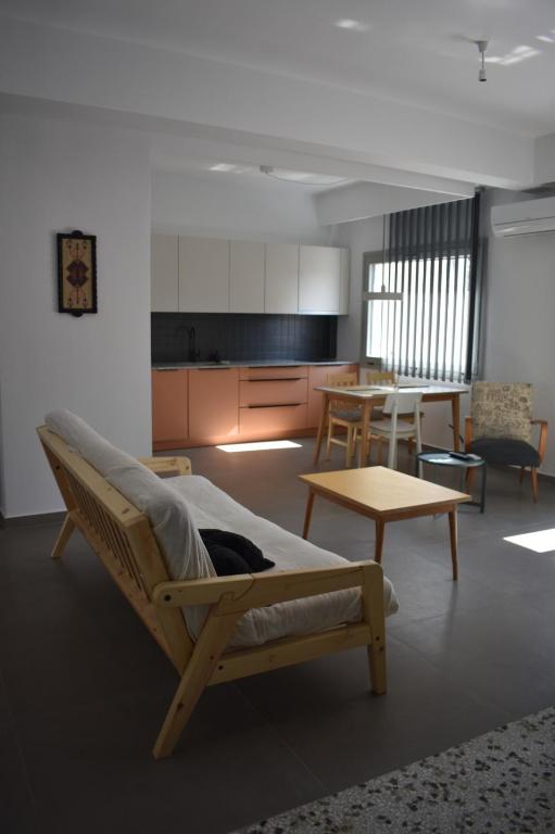 Posezení v ubytování Ba & Bu Apartment 1