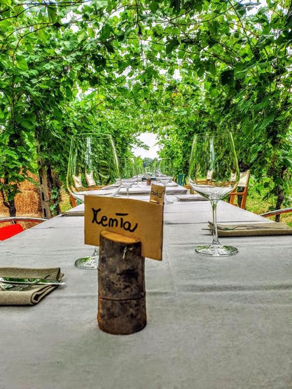 Zahrada ubytování La Bosca agriturismo