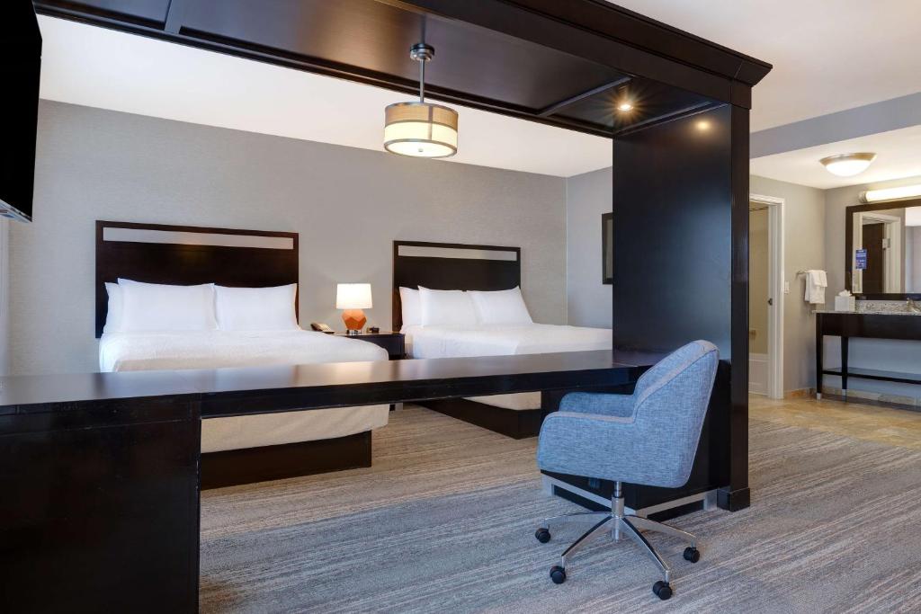 Hampton Inn & Suites Seattle/Federal Way - Suite Estudio Con 2 Camas Grandes - No Fumadores