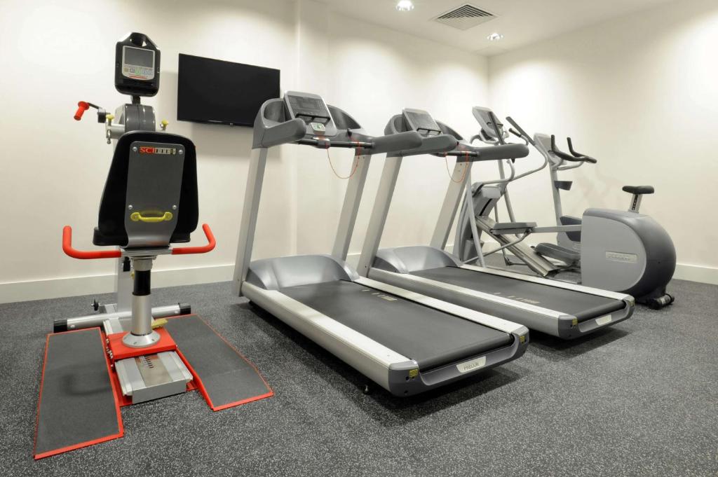 Fitness centrum a/nebo fitness zařízení v ubytování Hampton by Hilton Sheffield