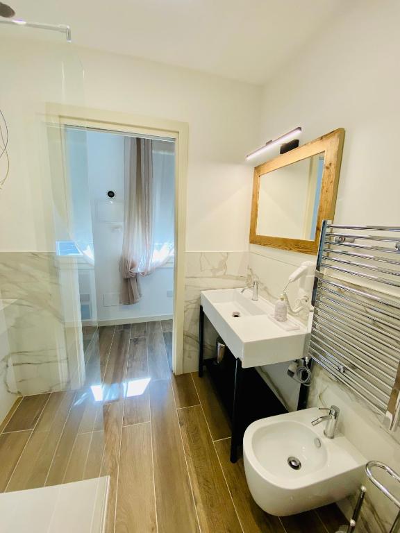 Koupelna v ubytování Star Soave Rooms - Locazione Turistica