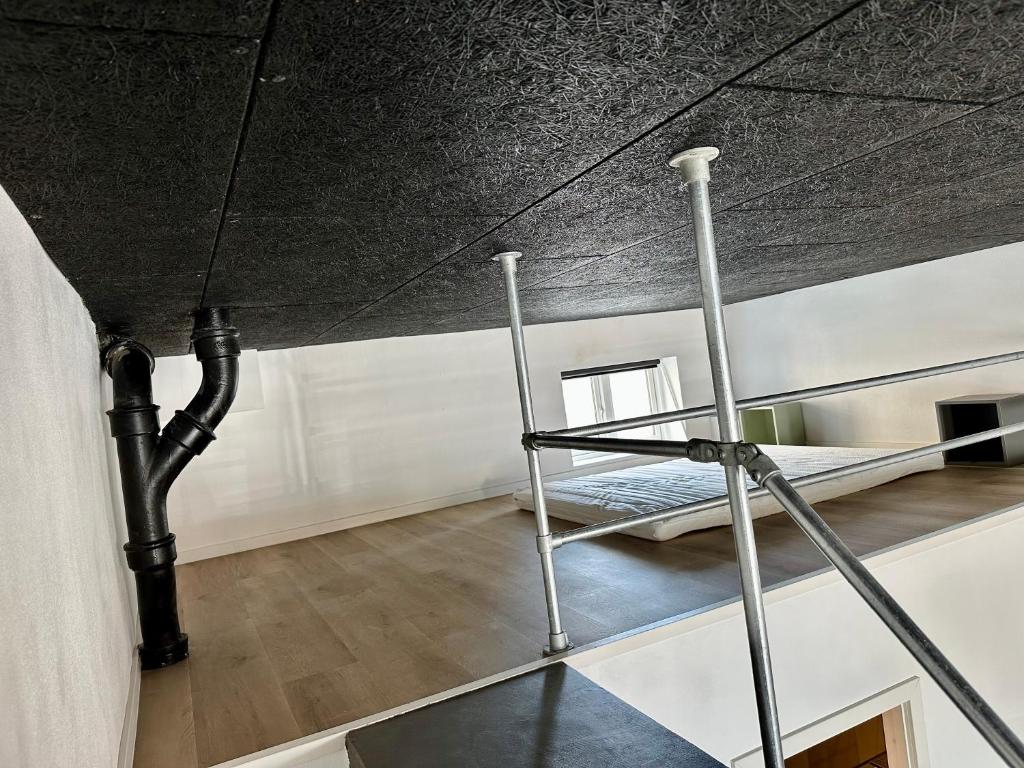 Postel nebo postele na pokoji v ubytování Torvet17 Nr1 - 42m2