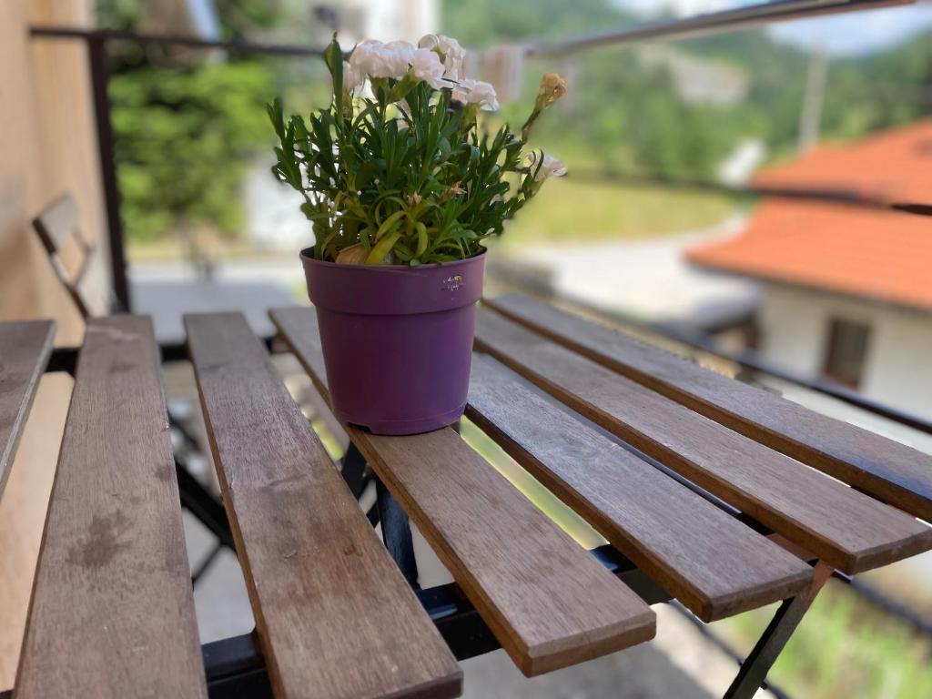 Balkón nebo terasa v ubytování Stoykite Escape House