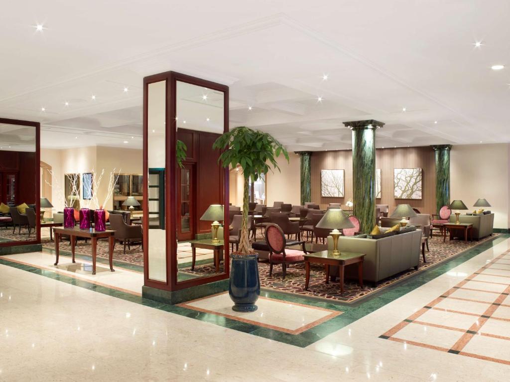 Posezení v ubytování Hilton Antwerp Old Town