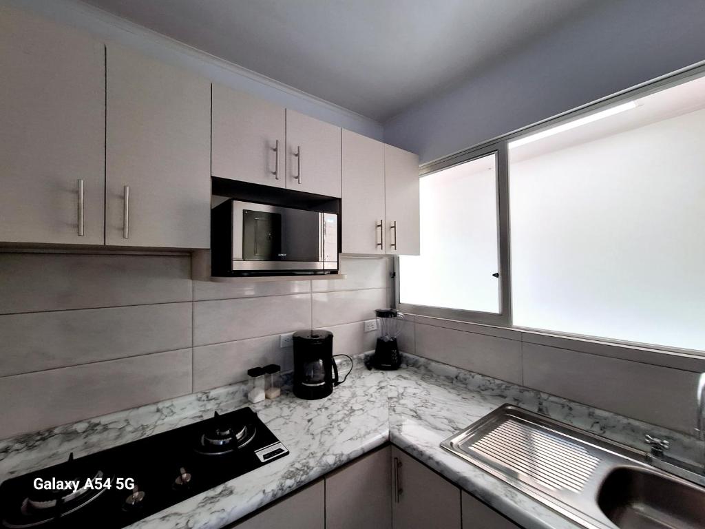 Kuchyň nebo kuchyňský kout v ubytování Casa Victoria CR