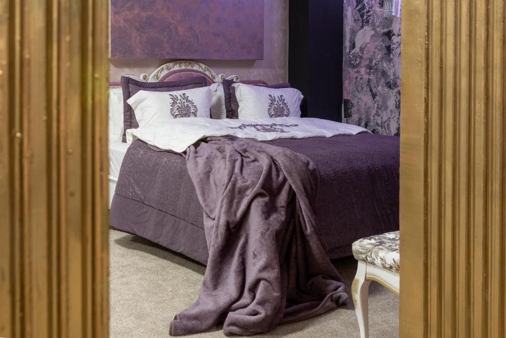 Postel nebo postele na pokoji v ubytování Aparthotel AA