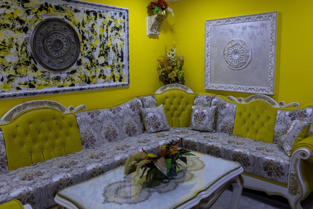 Posezení v ubytování Aparthotel AA