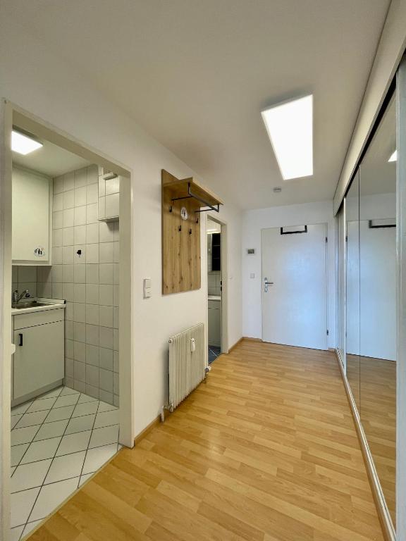 Kuchyň nebo kuchyňský kout v ubytování FeWo Längl -Waldluft- mit Pool und Sauna im Allgäu