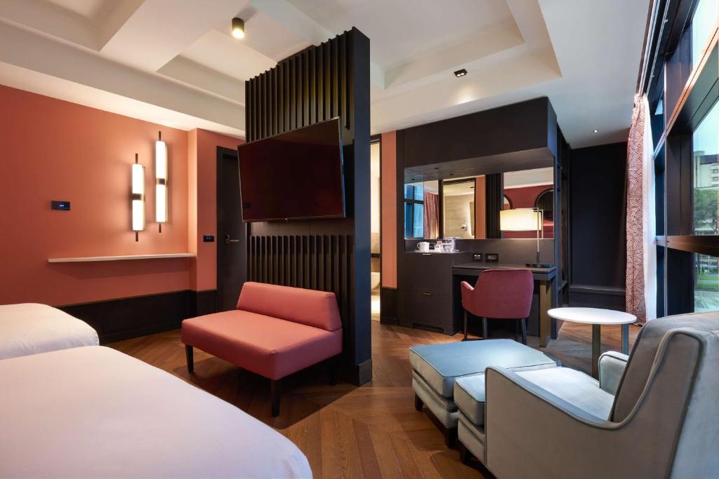 Hilton Rome Eur La Lama - Resim 26