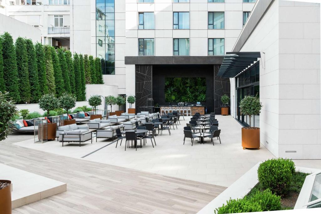 Restaurace v ubytování Hilton Belgrade