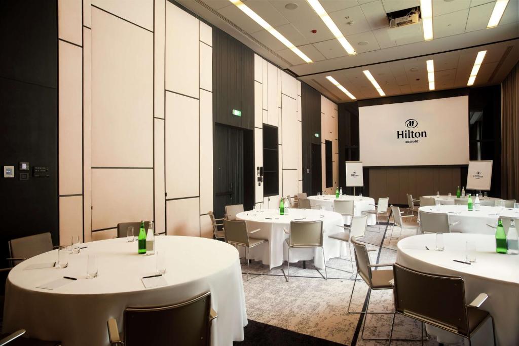Posezení v ubytování Hilton Belgrade