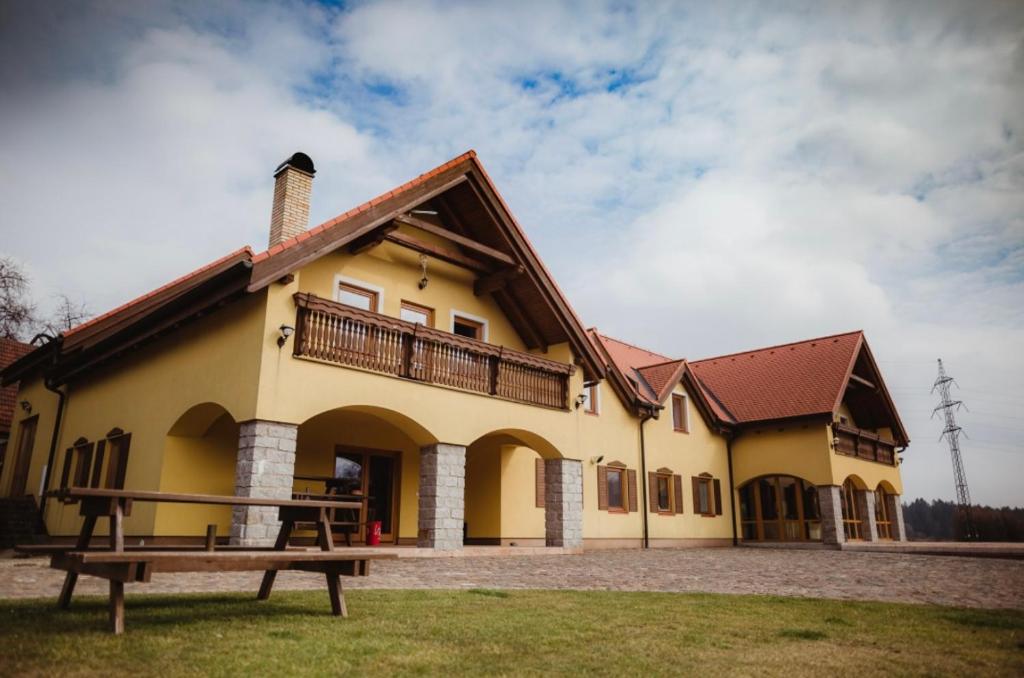 Budova, kde se penzion nachází