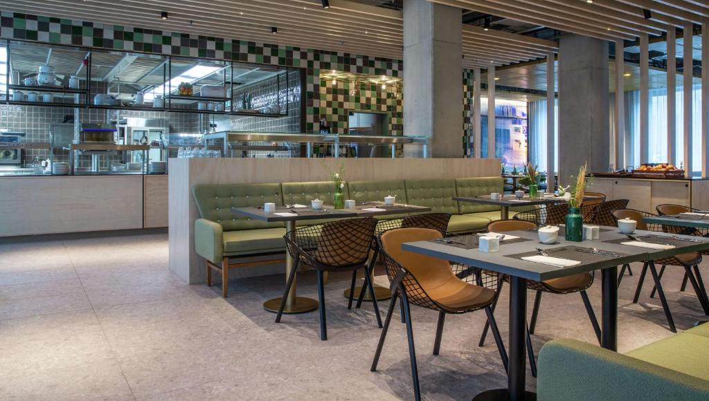Restaurace v ubytování Hilton Garden Inn Mannheim