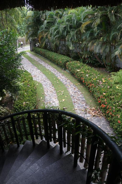 Zahrada ubytování Casa Guardia Panama