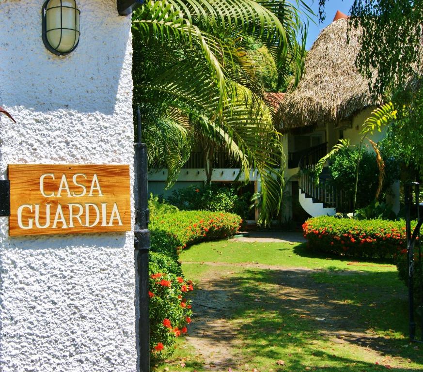 Zahrada ubytování Casa Guardia Panama