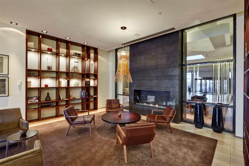 Posezení v ubytování Hilton Reykjavik Nordica
