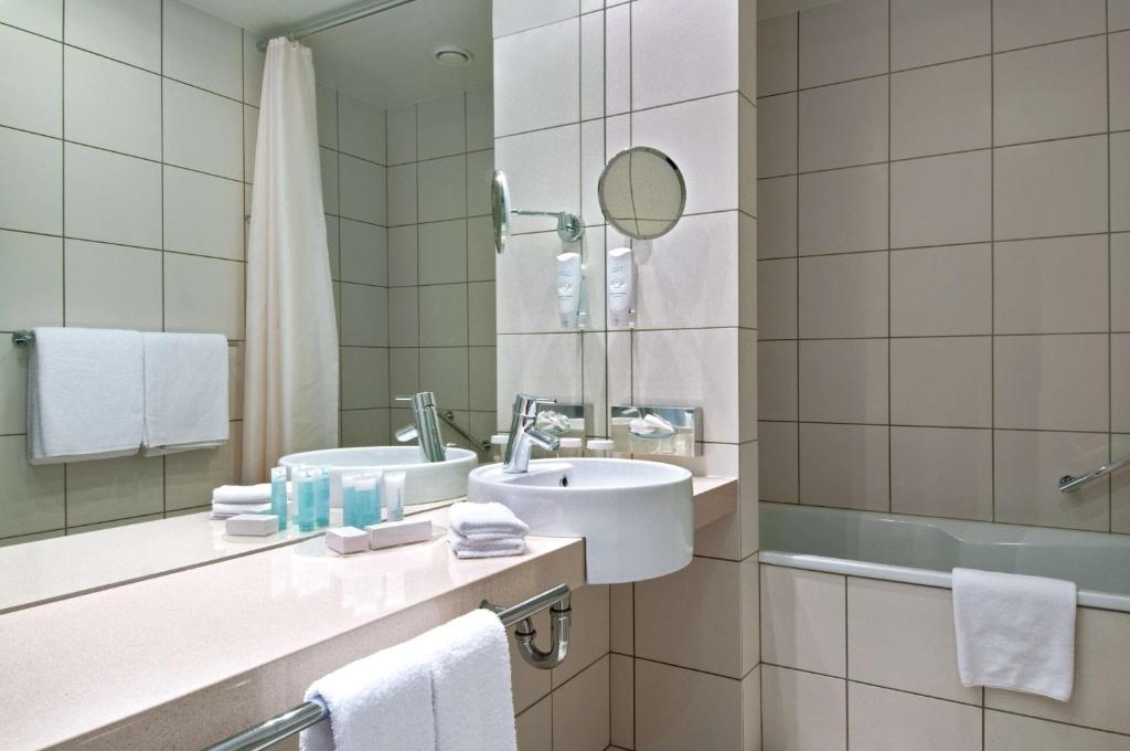 Koupelna v ubytování Hilton Reykjavik Nordica
