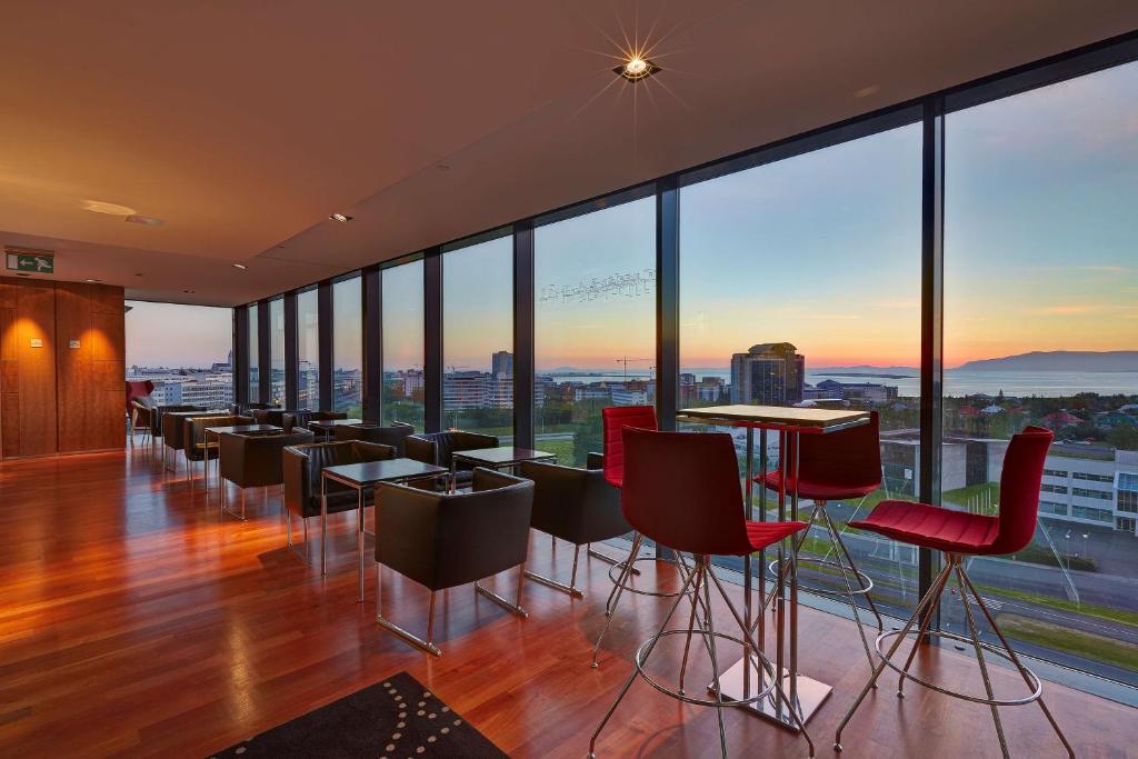 Posezení v ubytování Hilton Reykjavik Nordica