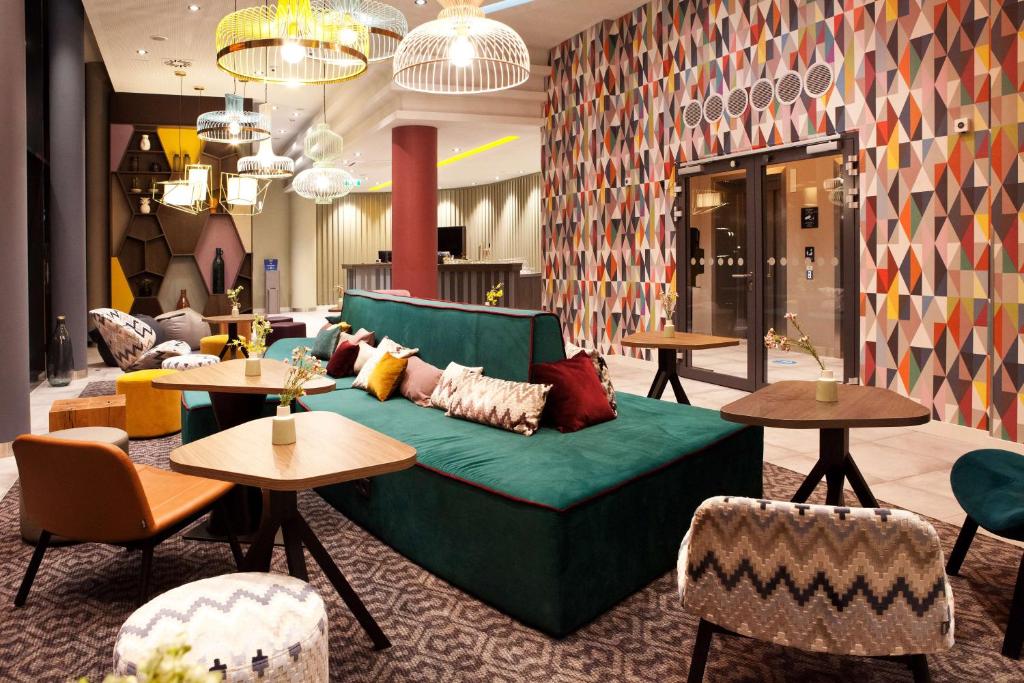 Posezení v ubytování Hampton By Hilton Vienna Messe