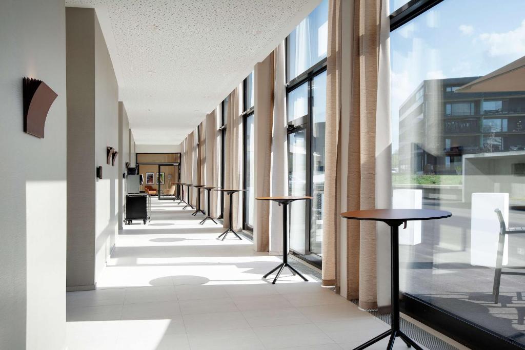 Balkón nebo terasa v ubytování Hilton Garden Inn Zurich Limmattal