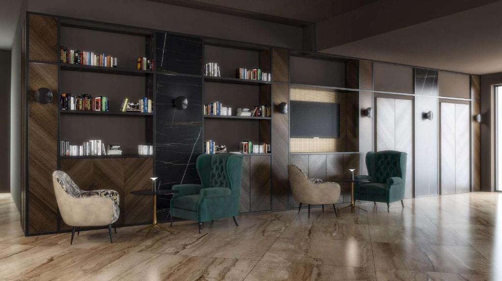 Posezení v ubytování DoubleTree by Hilton Brescia