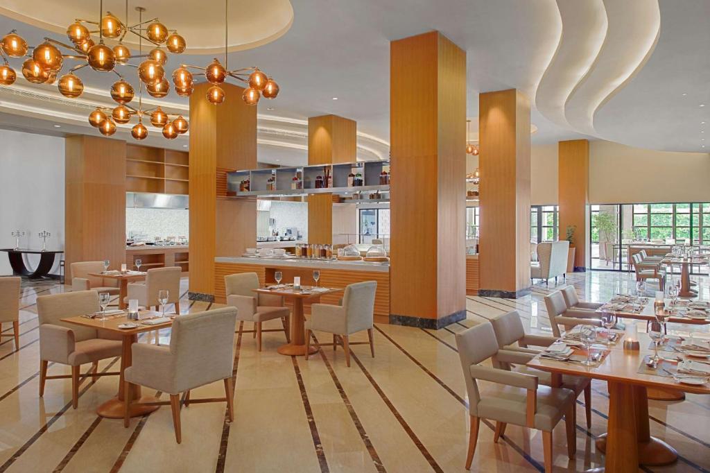 Restaurace v ubytování Hilton Dushanbe