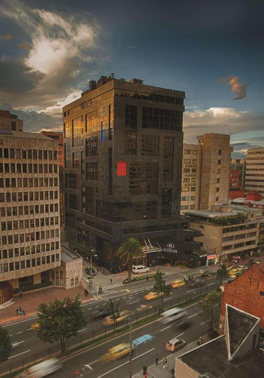 Nespecifikovaný výhled na destinaci Bogotá nebo výhled na město při pohledu z hotelu