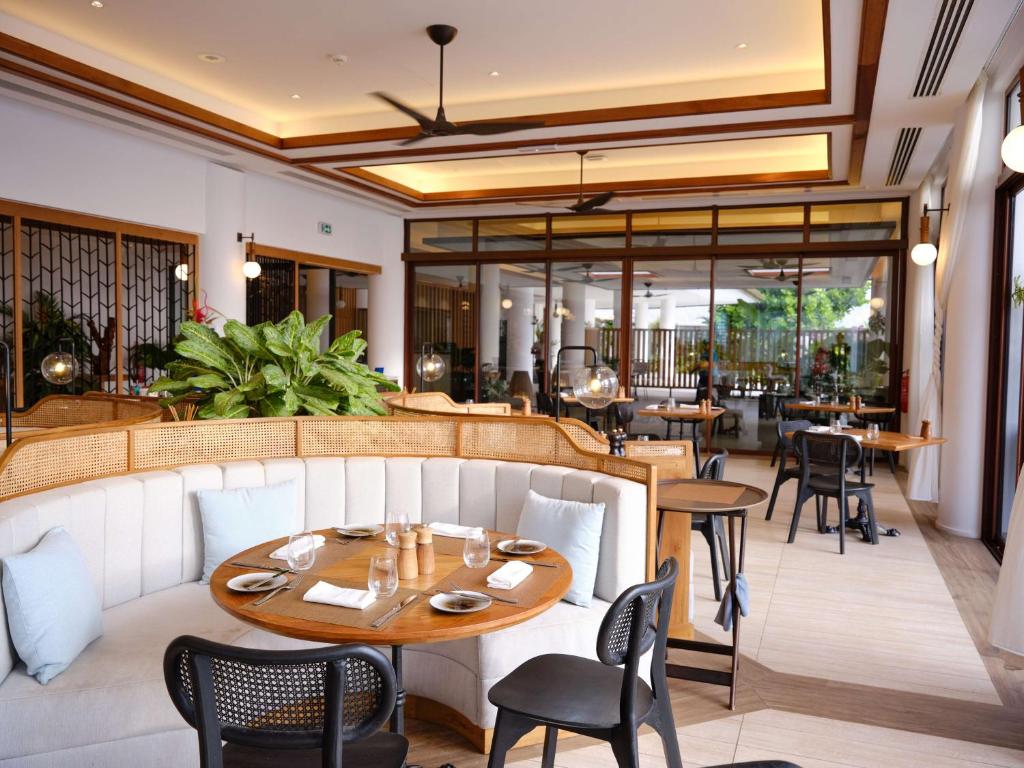 Restaurace v ubytování Hilton Hotel Tahiti