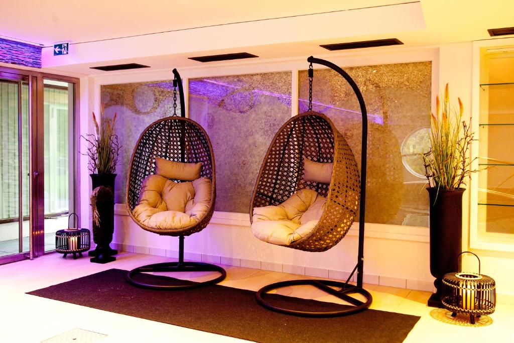 Posezení v ubytování Hotel Die Montafonerin