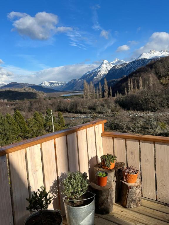 Nespecifikovaný výhled na hory nebo výhled na hory při pohledu z bed and breakfast
