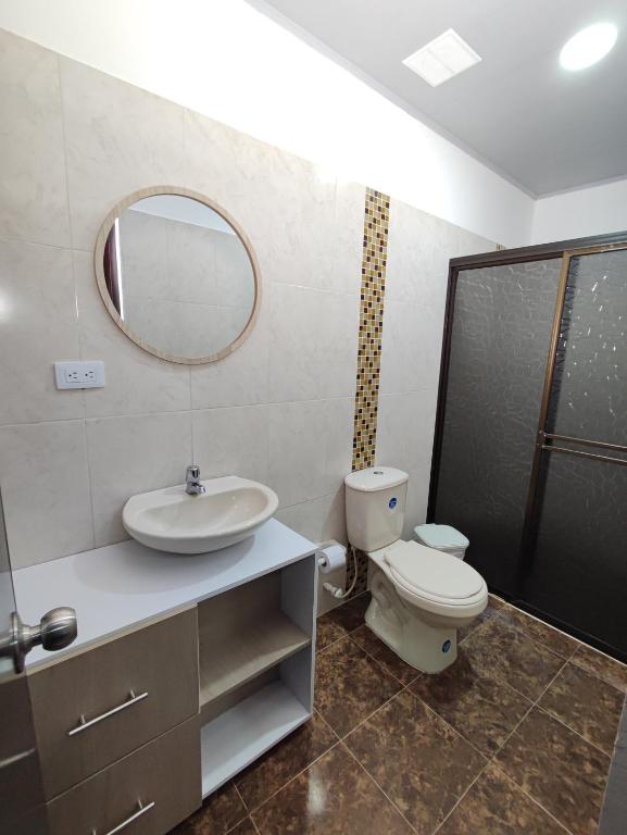 Bilik mandi di Como en casa 2