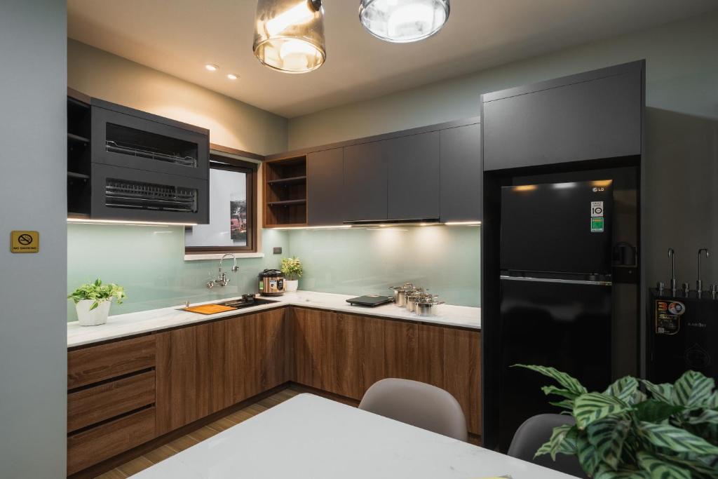Nhà bếp/bếp nhỏ tại Thảo Nguyên House