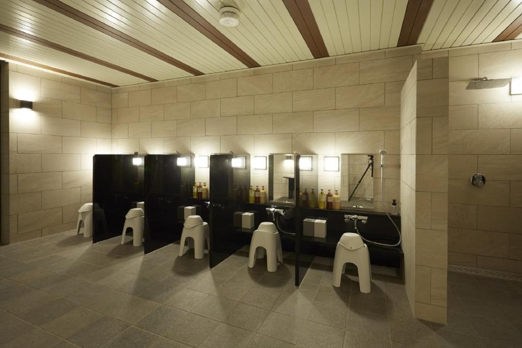 Koupelna v ubytování Odakyu Hotel de Yama