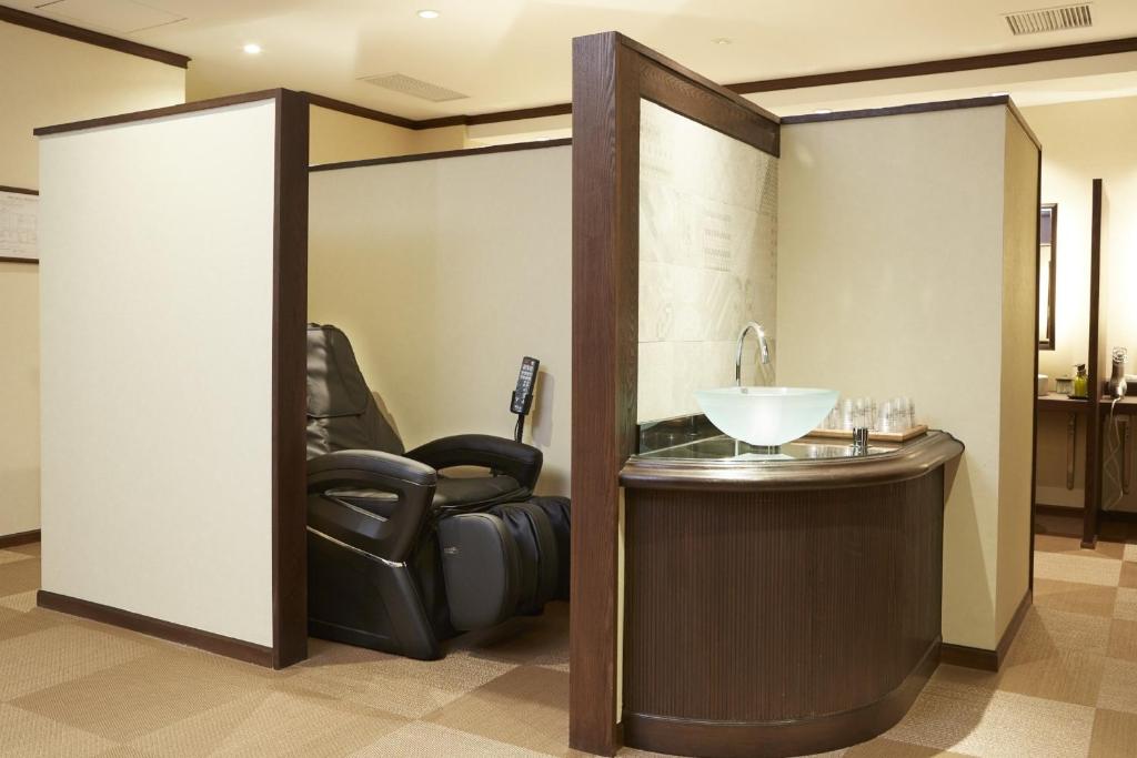 Posezení v ubytování Odakyu Hotel de Yama
