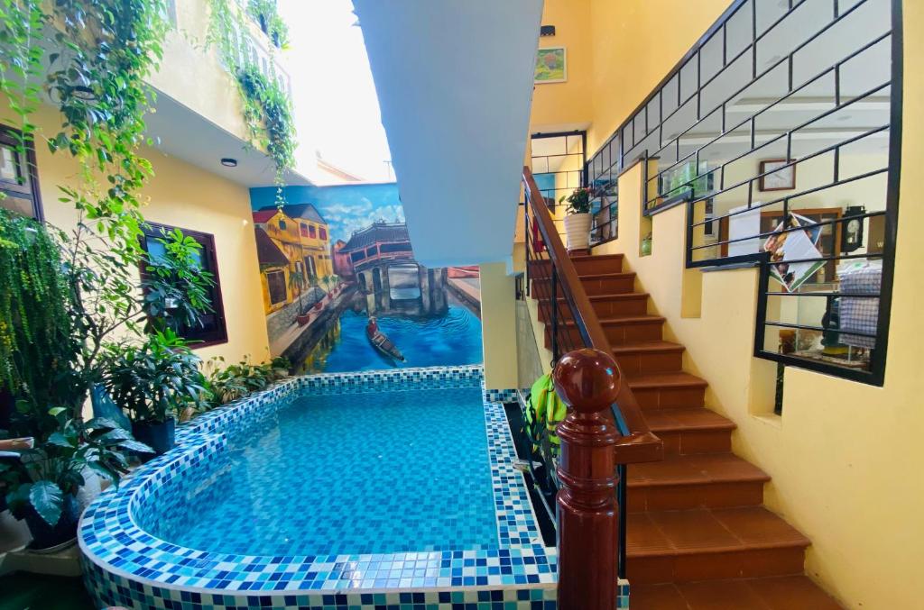 Bazén v ubytování THE VIEW HOMESTAY HỘI AN nebo v jeho okolí