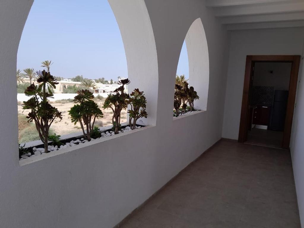Balkón nebo terasa v ubytování Studio Bleu Cosy à Dar Lili Djerba