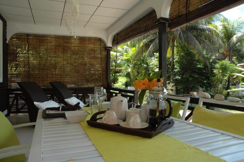 Zahrada ubytování Kokogrove Chalets