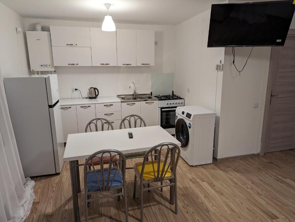 Kuchyň nebo kuchyňský kout v ubytování Sunshine Inn Buriani