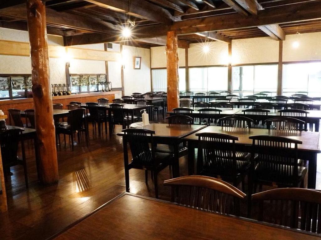 Restaurace v ubytování Yamano Hidaya
