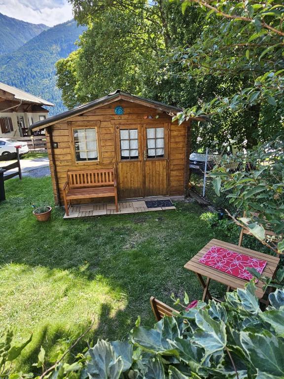 Zahrada ubytování Apartment Ad Alta Obervellach