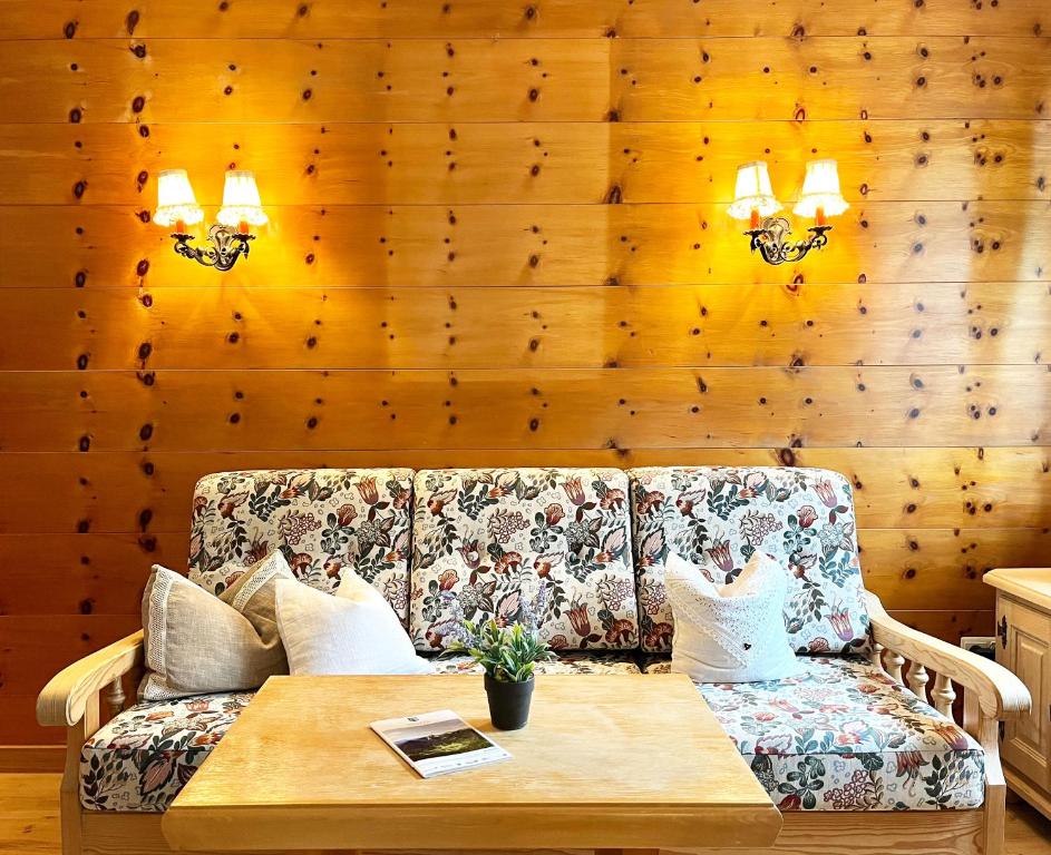 Posezení v ubytování Ferienhaus Anni