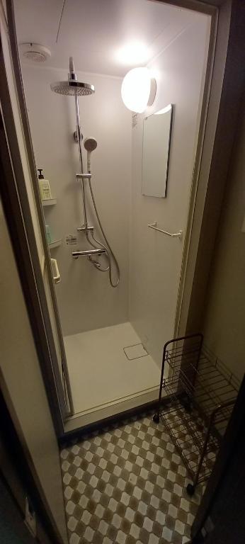 Koupelna v ubytování Wasabi Mita Hotel