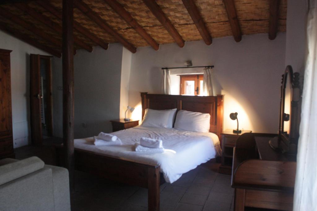 Postel nebo postele na pokoji v ubytování Maritsa Lodge